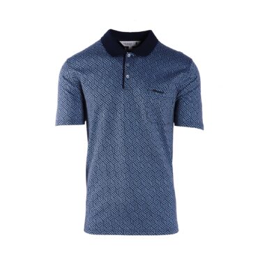 Pringle Nielson Short Sleeve Golfer Navy