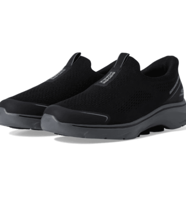 Skechers Go Walk7 Black And Charcoal