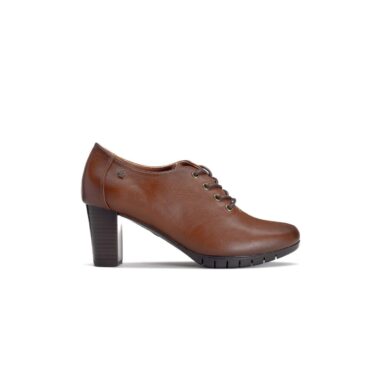 Hush Puppies Sibila Block Heel Cognac