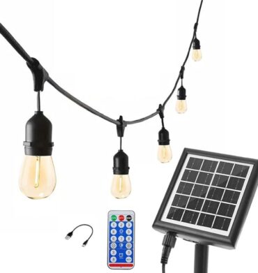 The Light Bar Solar String Light With Panel 3K - SS001