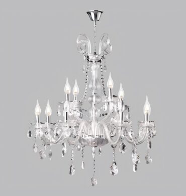 BS CH267/8+4 Polished Chandelier With Crystal