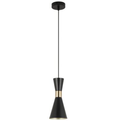 Bright Star PEN940 BLACK Metal Pendant