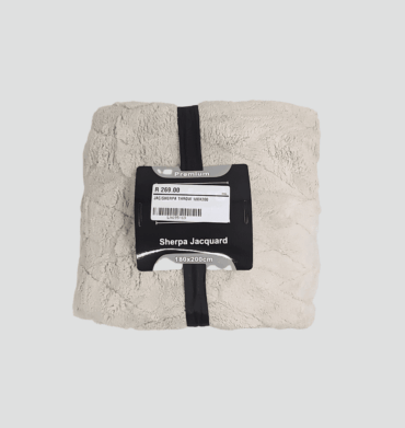 Forever Linen Jac/Sherpa Throw