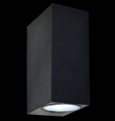 K Light 8111 2xGU10 Square Polcar Wall Light IP54