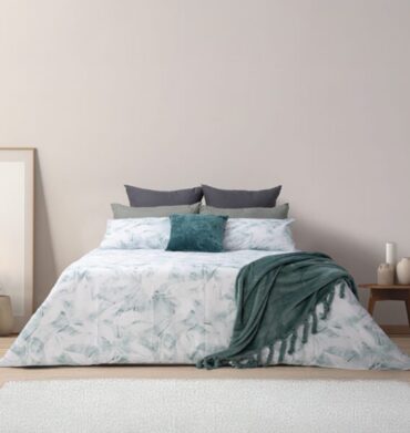 Horrockses Mereece Leaves Duvet Cover