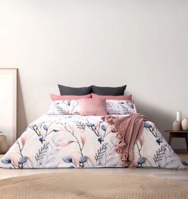 Horrockses Milaya Leaves Duvet Cover