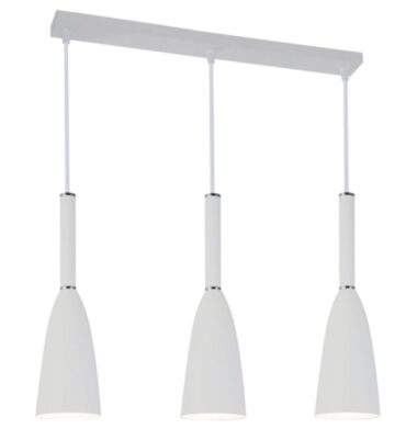 Bright Star PEN243/3 WHITE Metal Pendant