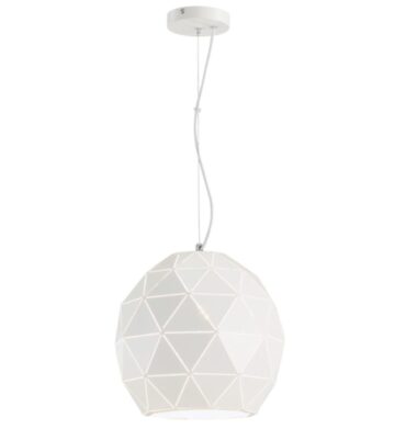 Bright Star PEN693 WHITE Metal Pendant