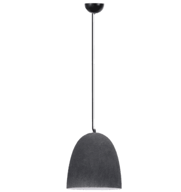 Bright Star PEN932 BLACK Metal Pendant with Ceramic Shade
