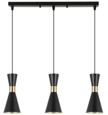 Bright Star PEN941/3 BLACK Metal Pendant