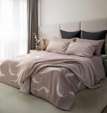 Horrockses  Tonal Abstract Duvet Cover