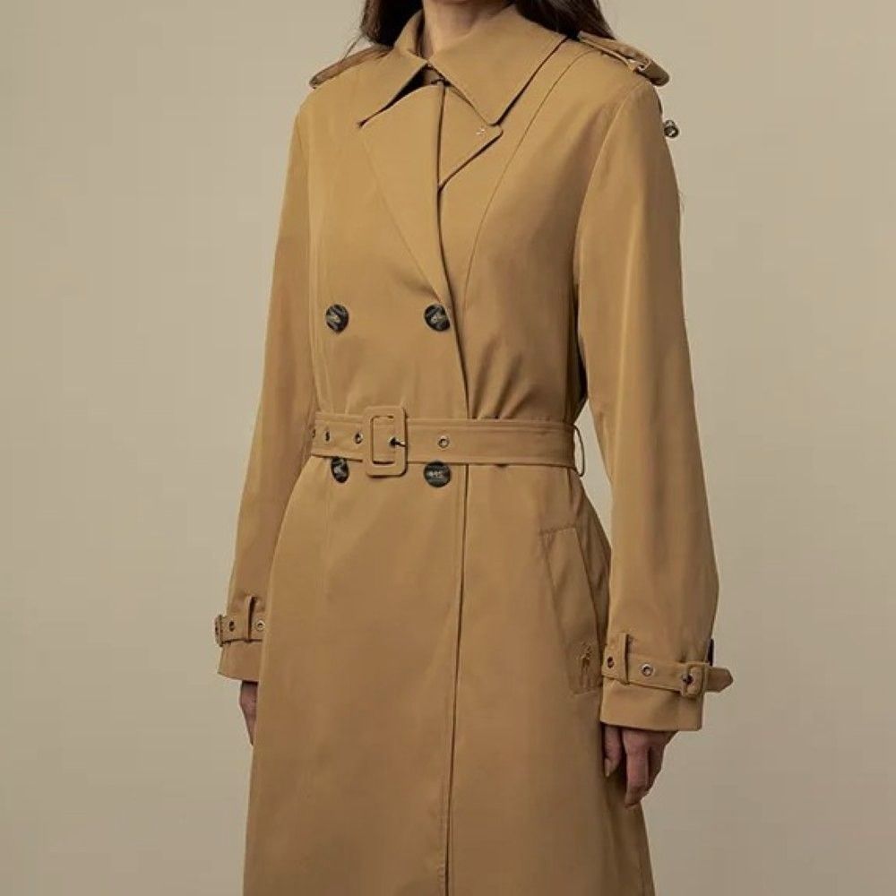 Polo Blake Trench Coat Camel