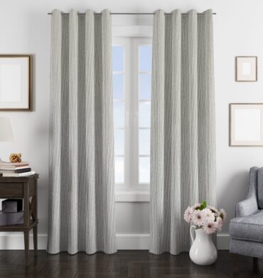 Vie De Luxe Lynn STD & XL Eyelet Ivory Curtain