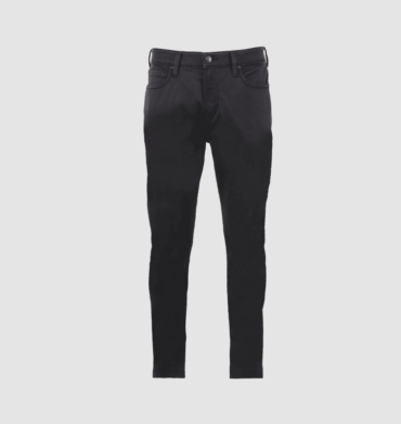 Pringle Dan Tapered Coated Stretch Denim - Black