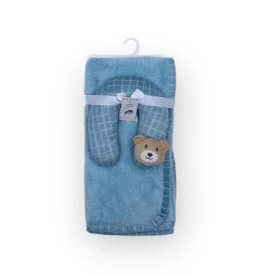 Mothers Choice Soft Fleece Print Blanket Set