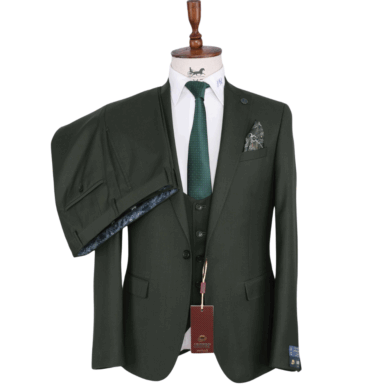 Ziver Agiboss 3pc Suit Green