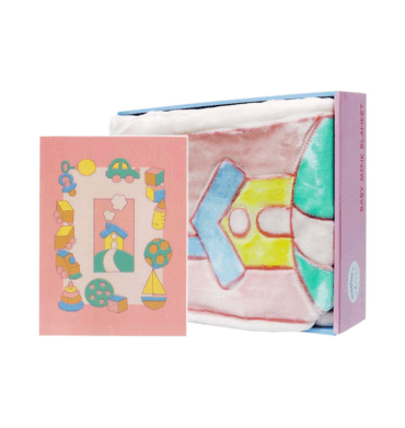 Mothers Choice Infant Cutwork Blanket Pink