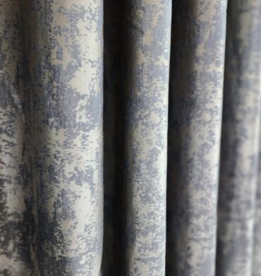 Design Company Cobblestone L/Curt Taped & Eyelet - Cobalt