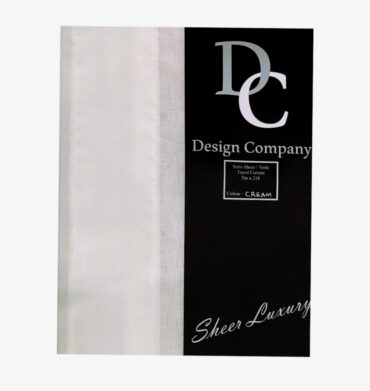 Design Company Semi Sheer Voile - Cream