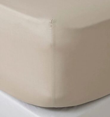 Simon Baker Fitted Sheet - Bone