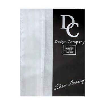 Design Company Semi Sheer Voile - White