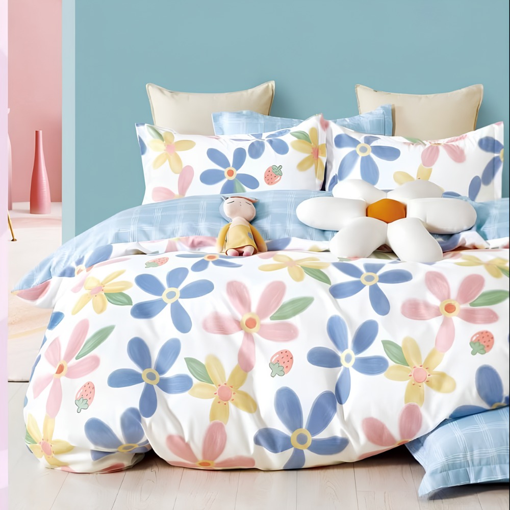 Cotton Co Kids Club Duvet Cover Daisy