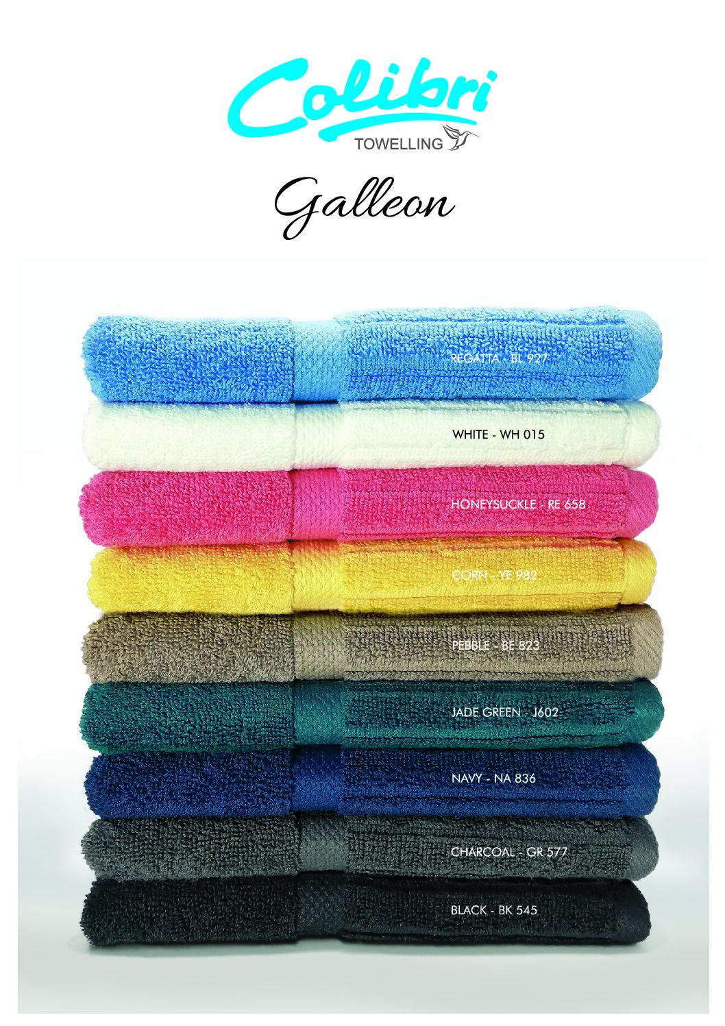 Colibri Galleon Towels