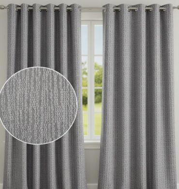 Vie De Luxe Lynn Eyelet Curtain Collection