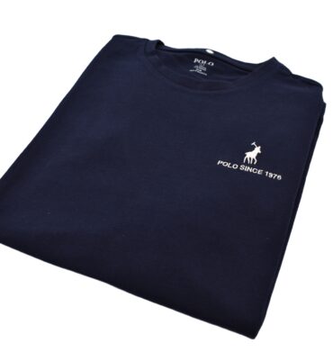 Polo Lee Short Sleeve Embroidered T-Shirt Navy