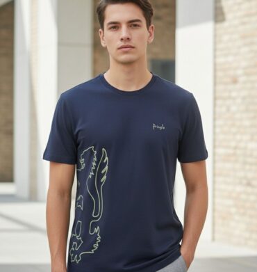 Pringle Charlie T-Shirt Navy