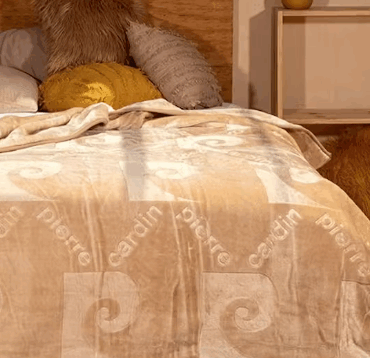 Pierre Cardin Blanket Ivory 230X220