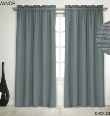 Simon Baker Provance Ready Made Taped Curtains – Blockout