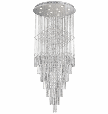 Bright Star Polished Chrome Pendant