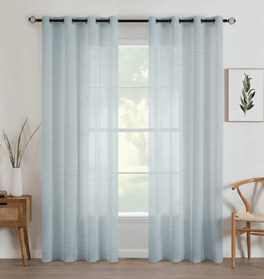 Design Company Semi Sheer Voil Eyelet