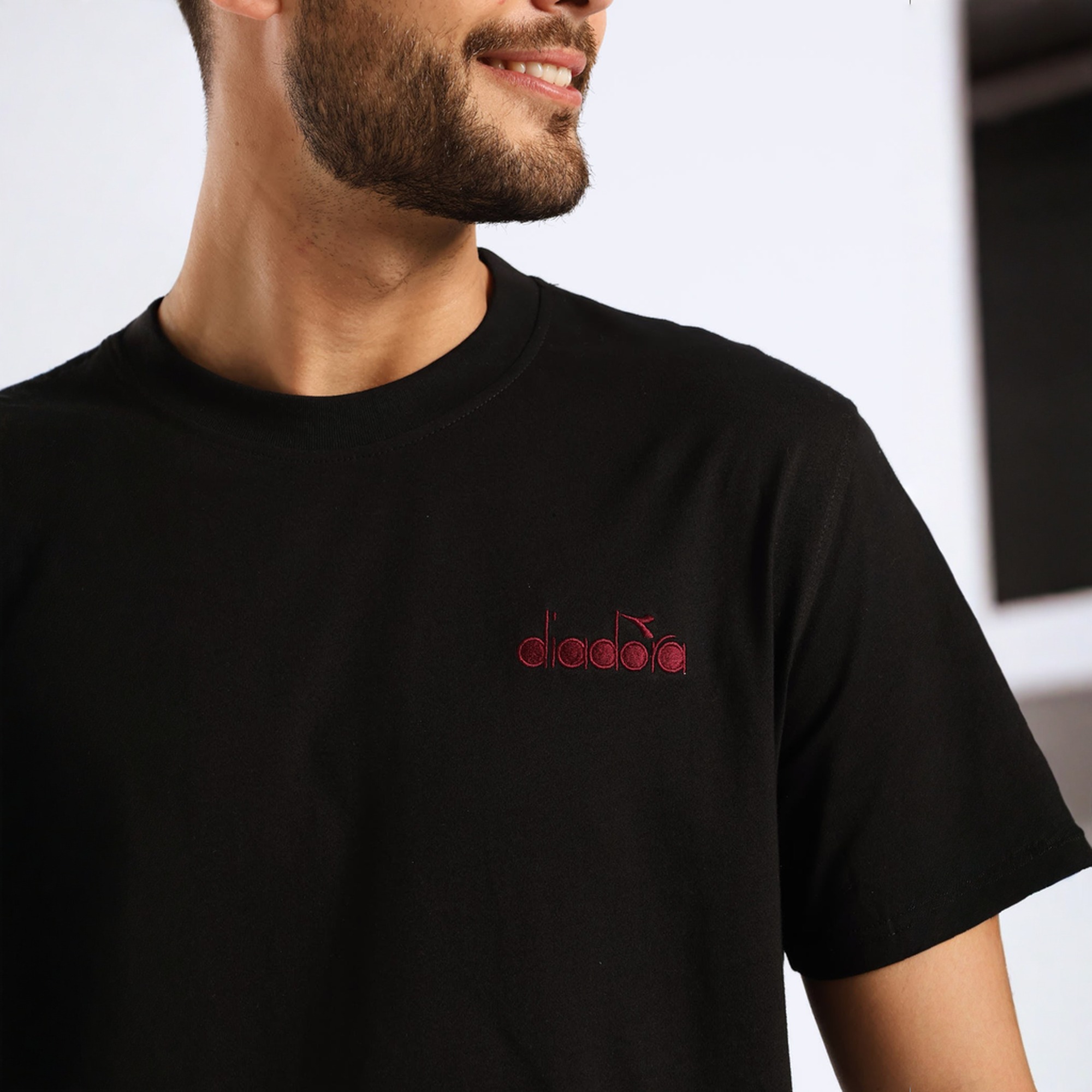 Diadora Cucire T-Shirt Black (5)