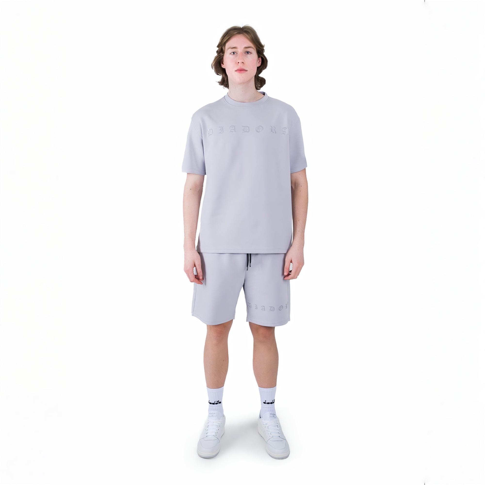 Diadora Flow T-Shirt Grey (1)
