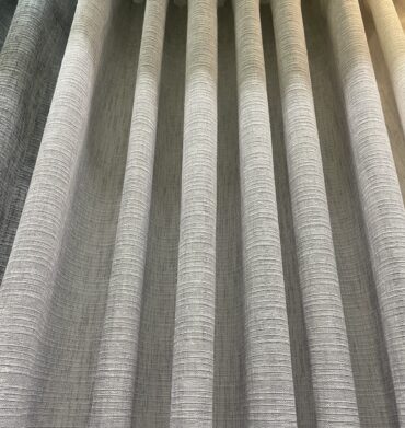 Silk House ELLA Sheer Ready Made Curtain - Eyelet Colour Feather ( 500cmX250cm)