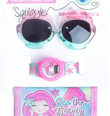 Mermaid Watch/Wallet & Sunnies Set