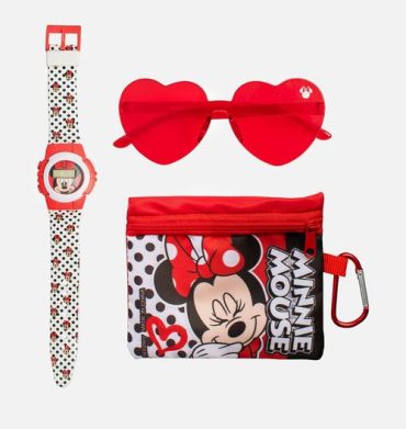 Minnie Mouse Watch,Sunnies & Purse Set