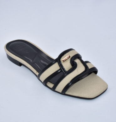 Polo Ladies Textile Slide Strap Off-White