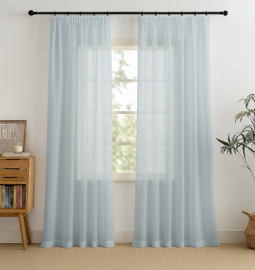 Design Company Semi Sheer Voil Taped