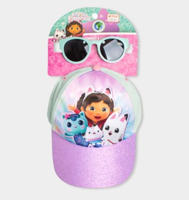 Gabby's Doll House Peak Cap & Sunnies Set