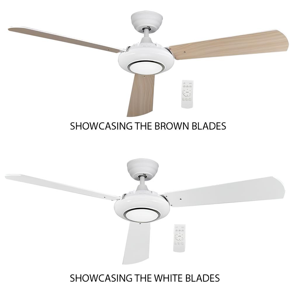 Bright Star FCF085 Ceiling Fan White