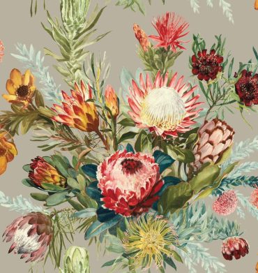 Fynbos Mustard Upholstery Fabric