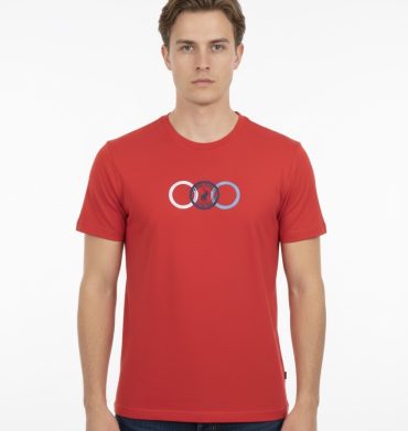 SPORT LOGO SS TEE RED - POLO