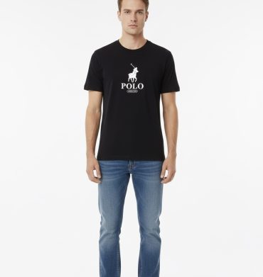 POLO LOGO T SHIRT BLACK
