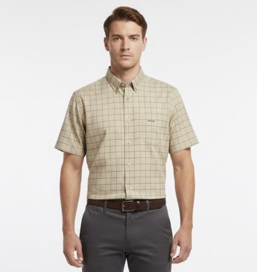 MSSS20275 OSCAR S/S STONE SHIRT