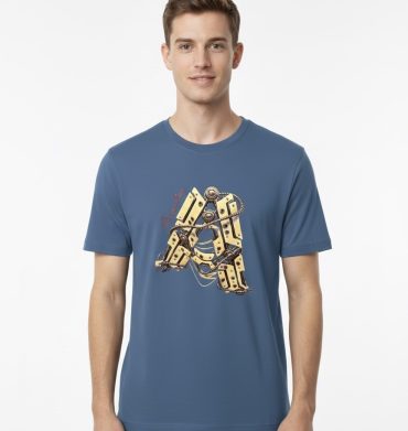 ANGELINO TEE ENGINE - NAVY