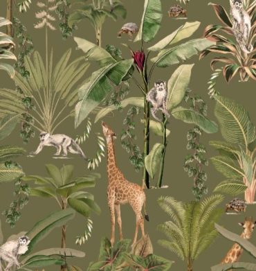 Zambezi Forest Upholstery Fabric