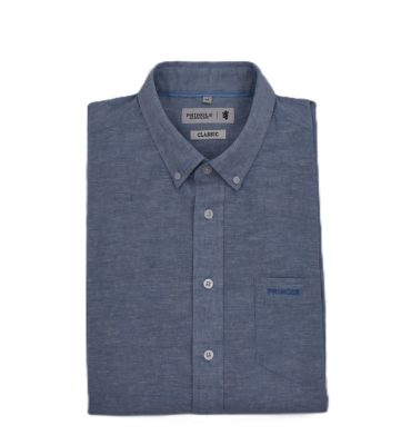 Barry Short Sleeve Blue Shirt